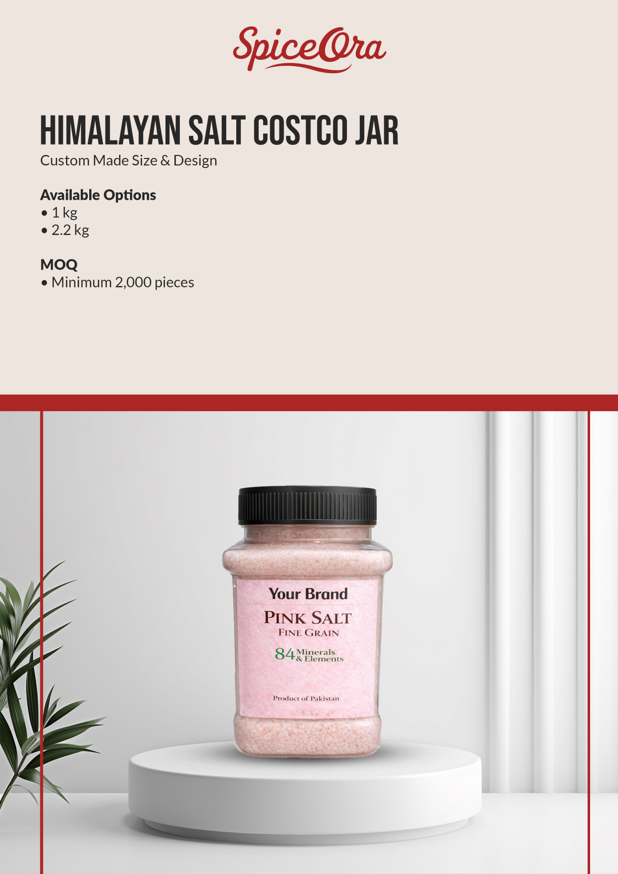 Himalayan Salt Costco Jar