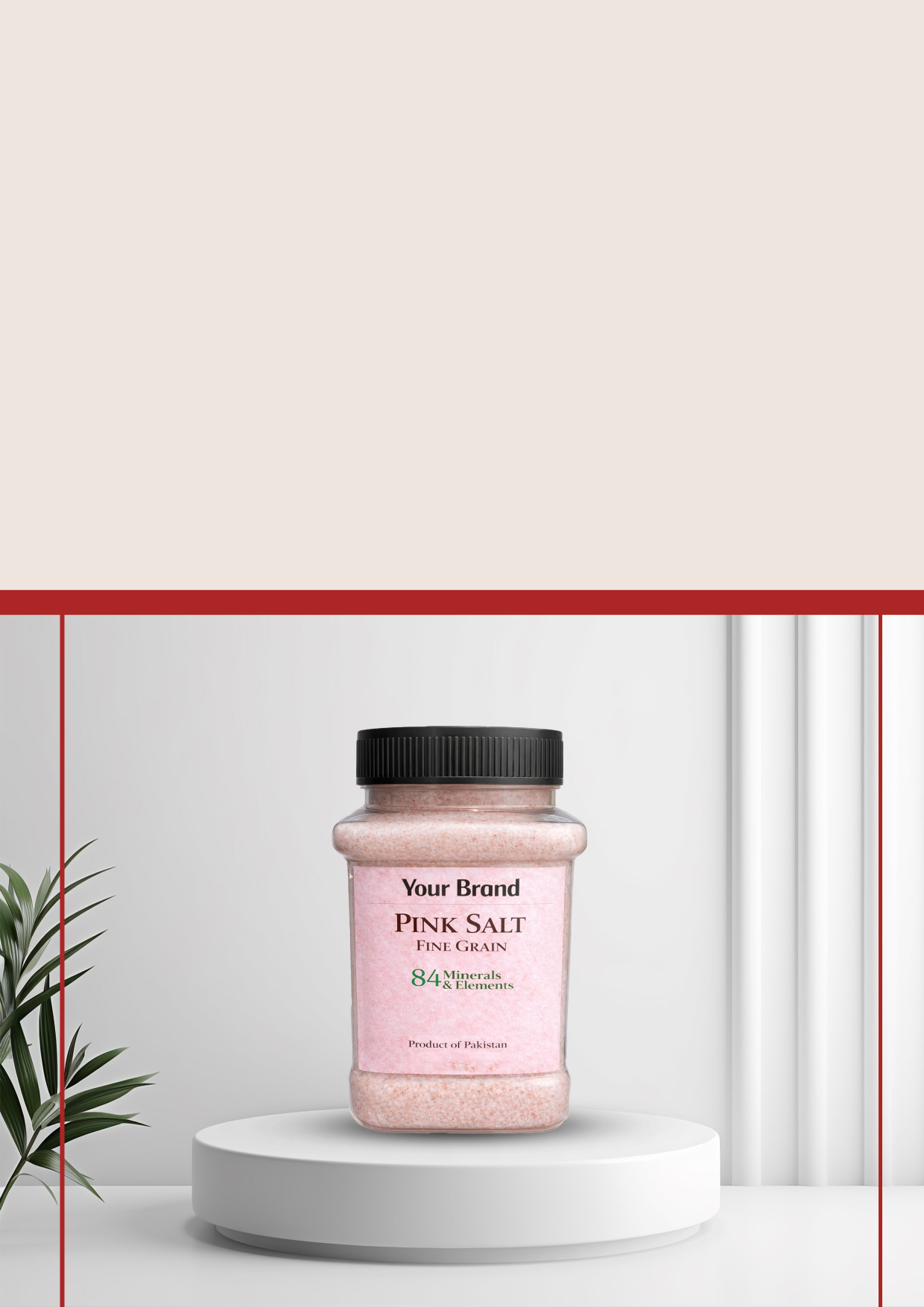 Himalayan Salt Large Jar