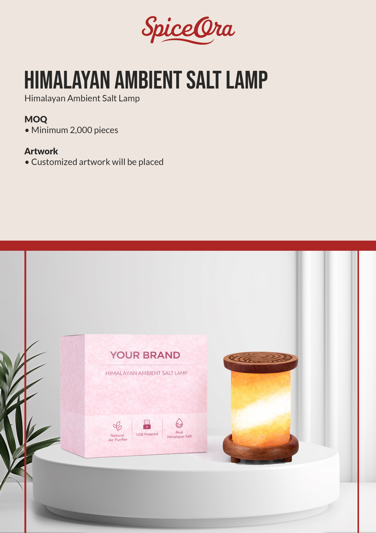 Himalayan Ambient Salt Lamp