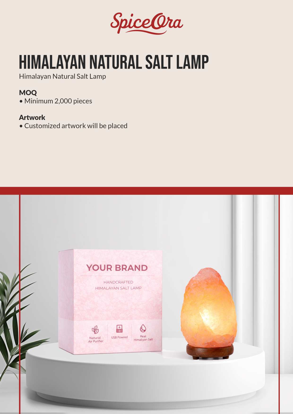 Himalayan Natural Salt Lamp