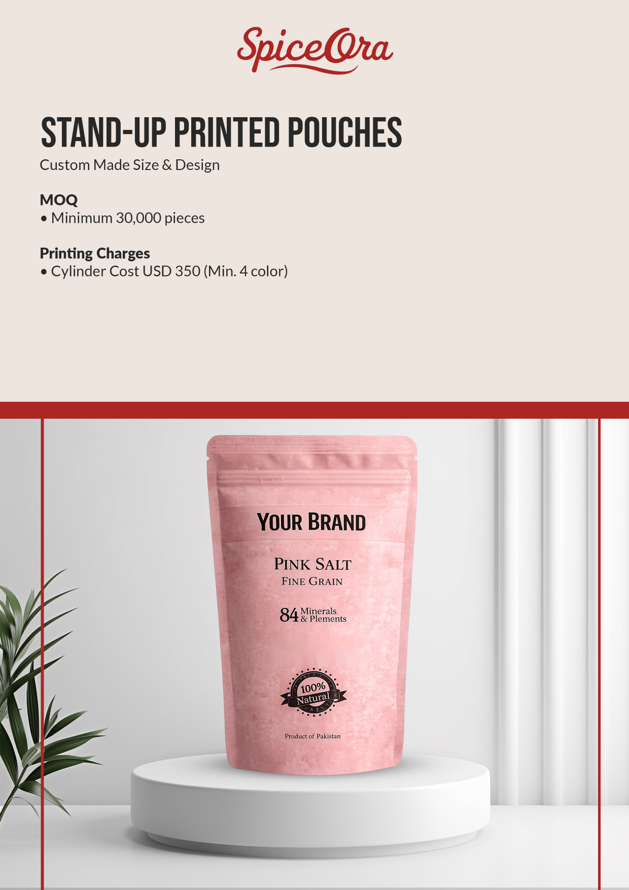 Stand-Up Printed Pouches